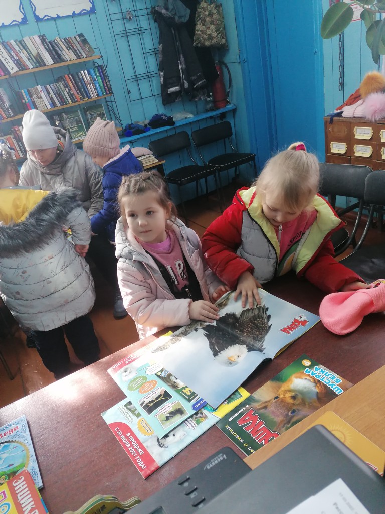 Экскурсия в сельскую библиотеку 4