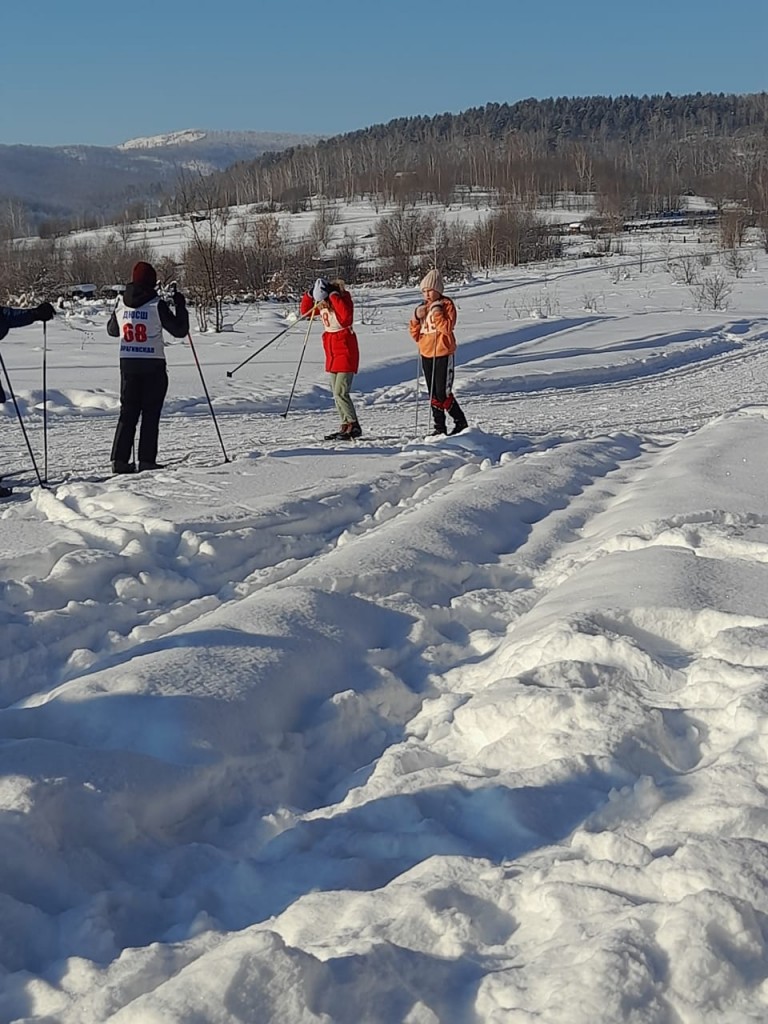 Районные соревнования по лыжным гонкам. 9