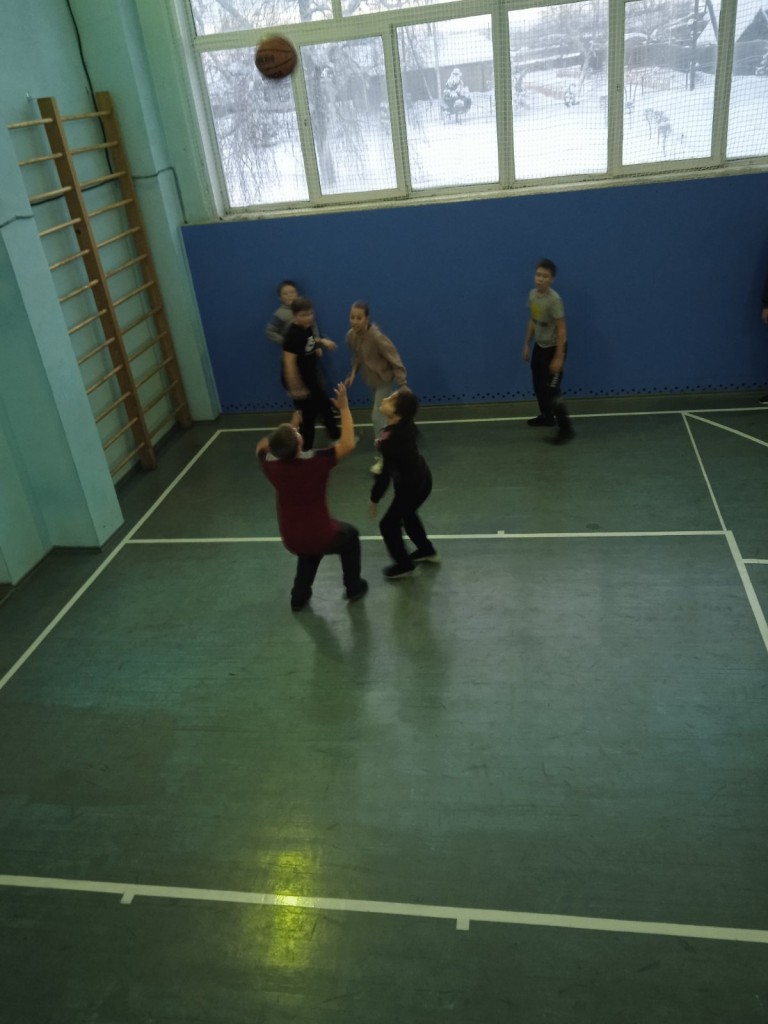 Школьные соревнования по баскетболу. 16